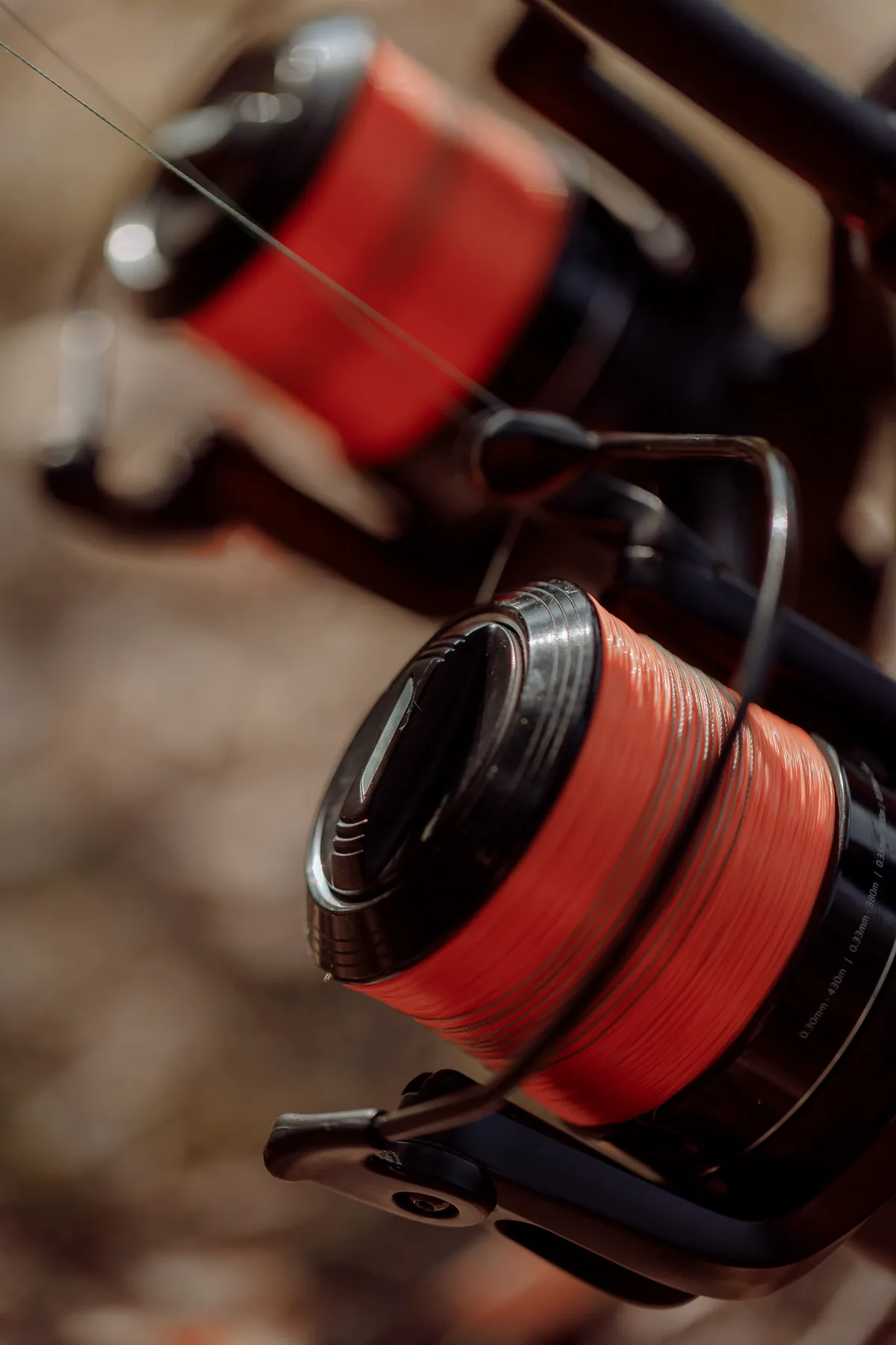 Molinete e equipamento de pesca
